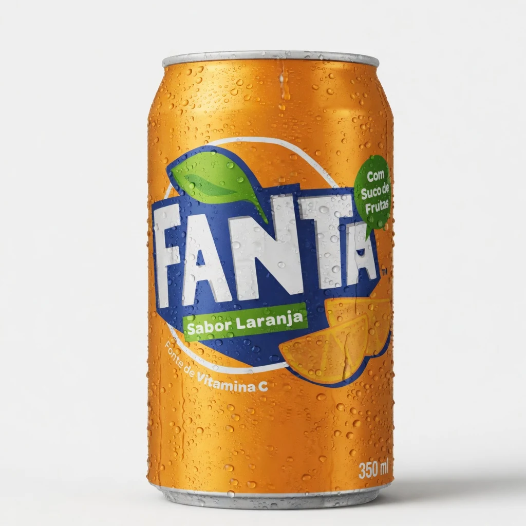 Fanta Laranja Lata 350ml